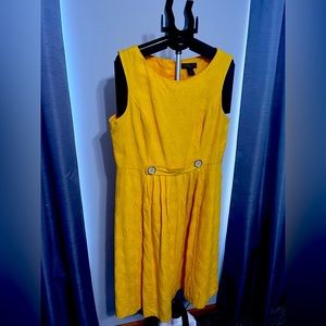 Size 16 Yellow Dress